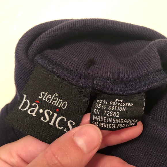 Stefano Basics Purple Turtleneck - Picture 4 of 4
